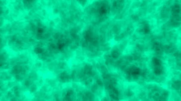 Abstraktní světlo a stín zelená modrá vlna na hladině oceánu — Stock video