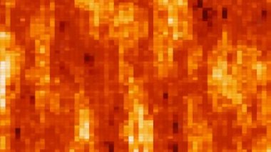 Bin küçük dikdörtgen renkli kırmızı lav düşme etkisi dokusu arka planı