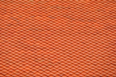 Roof on top background. Pattern of roof. tile top protection