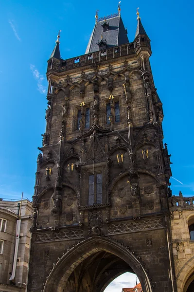 Old Town Gotik toz Kulesi — Stok fotoğraf