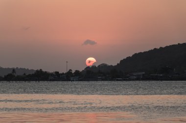 gün batımından önce güzel ışık.