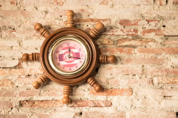 Clock in the wall — Stock Photo, Image