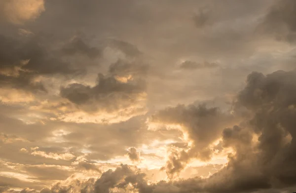 Songkhla, güzel günbatımı, gökyüzü.
