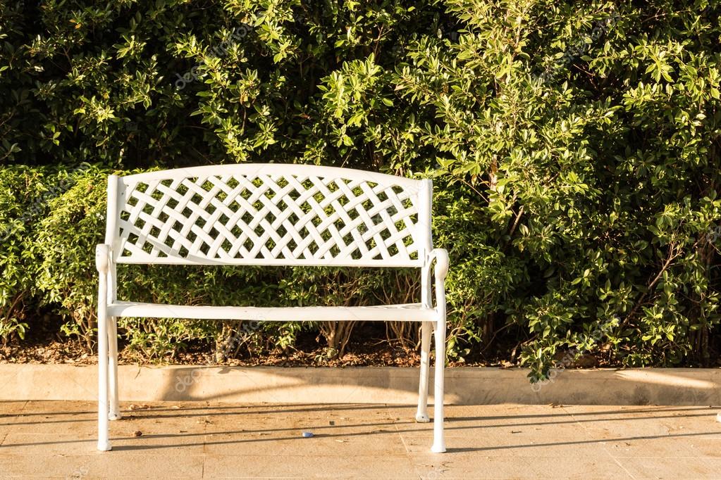 A Park Bench Used To Sit And Relax Stock Photo C Visut250871