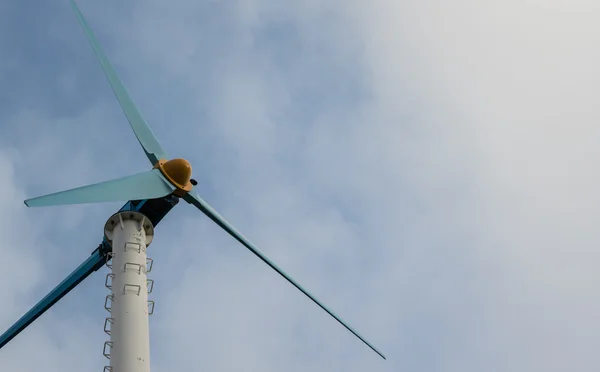 Enerji için rüzgar türbini.