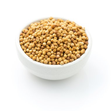 kişniş Ekle için bir kasede için Your gıda üzerine beyaz ben lezzet