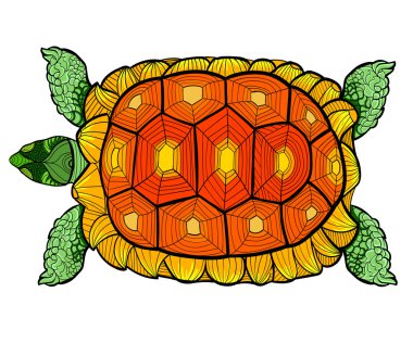 Elle çizilmiş mürekkep desen. Boyama için boyama kitabı boyama için yetişkin sayfa kitap: çok ilginç ve rahatlatıcı 