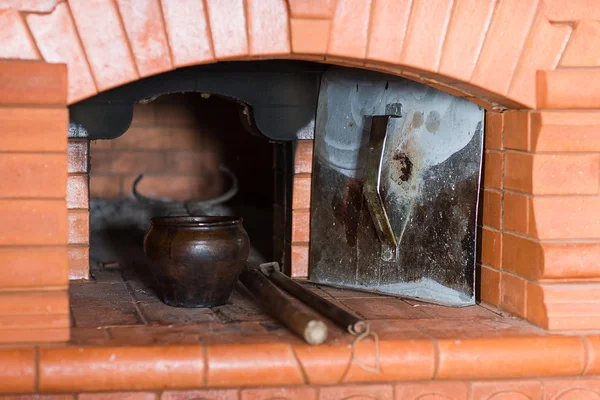 Antigua cocina rusa antigua — Foto de Stock