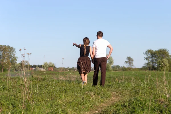 Casal jovem adulto — Fotografia de Stock