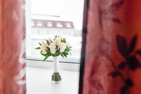 Bouquet de mariage blanc — Photo