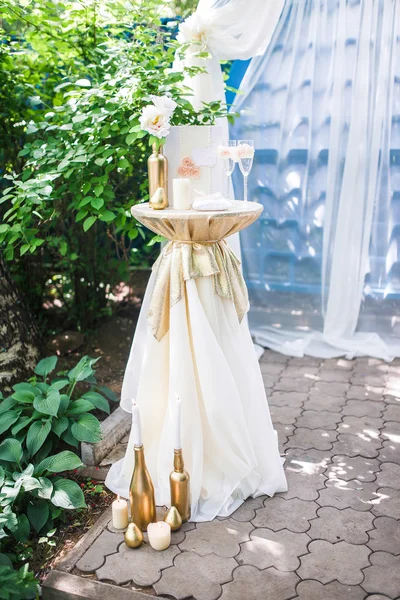 Bonita decoración de la boda — Foto de Stock