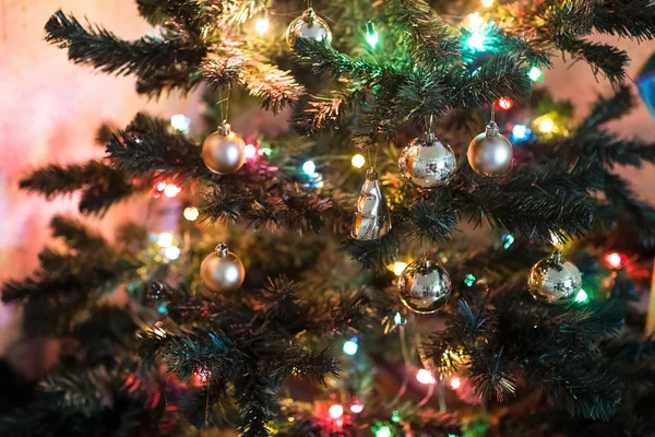 Hermoso árbol de Navidad — Foto de Stock