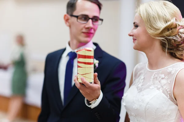 Sand at the wedding ceremony — Stock Photo, Image