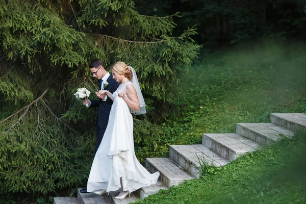 Gelukkig getrouwd koppel. — Stockfoto