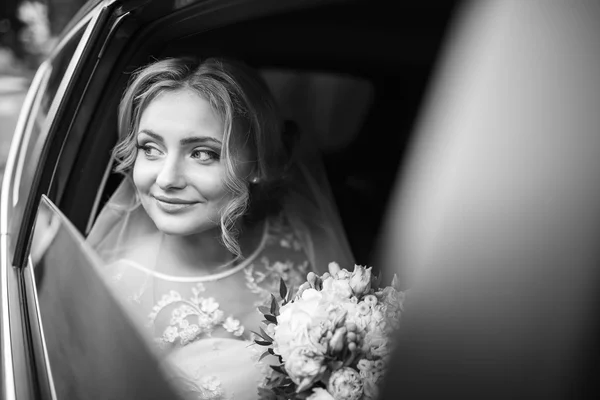 Beautiful portrait of a bride — Stock Photo, Image