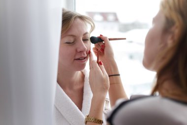 Makyaj closeup düğün