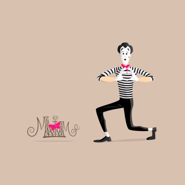 MIME performans - kalp giving uzağa