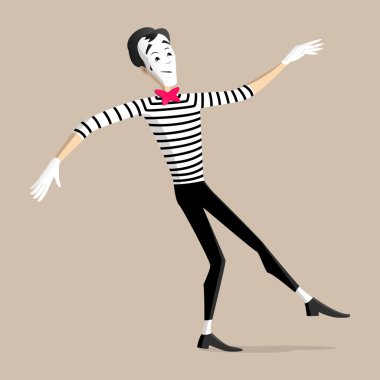 MIME performans - hat yürüyüş
