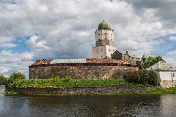 The castle of Vyborg Stock Image