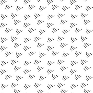 Tek renkli zarif seamless modeli. Matematiksel soyut seamless modeli