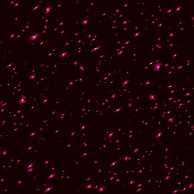 Parlak siyah bir arka plan üzerinde parıldıyor