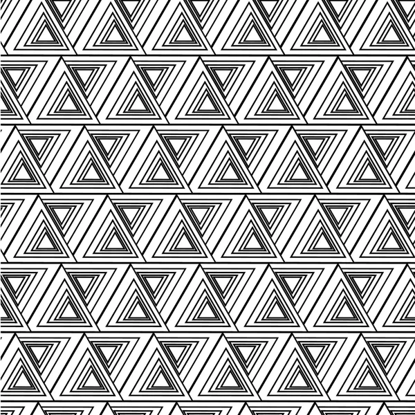 Monochrome élégant motif sans couture. Modèle abstrait mathématique sans couture — Image vectorielle