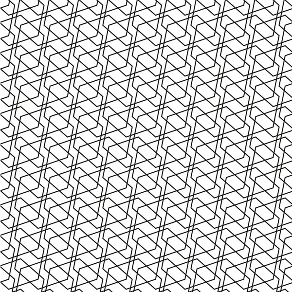 Monocromo elegante patrón sin costura. Matemáticas abstracto patrón sin costura — Vector de stock