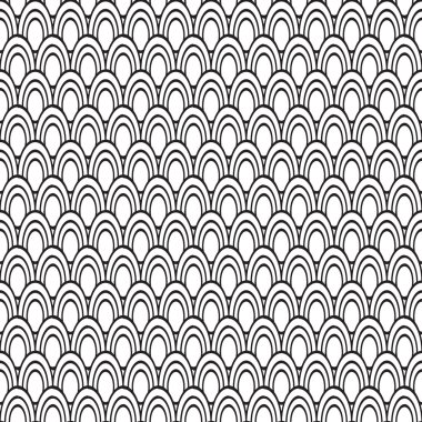 Desenler Siyah ve Beyaz eğri tarzı