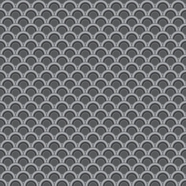Monocromo elegante patrón sin costura — Vector de stock