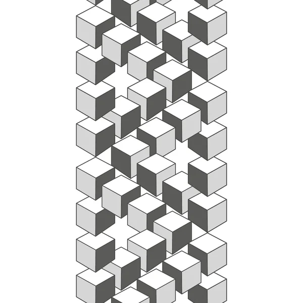 Ilusión óptica, elemento de diseño geométrico abstracto . — Archivo Imágenes Vectoriales