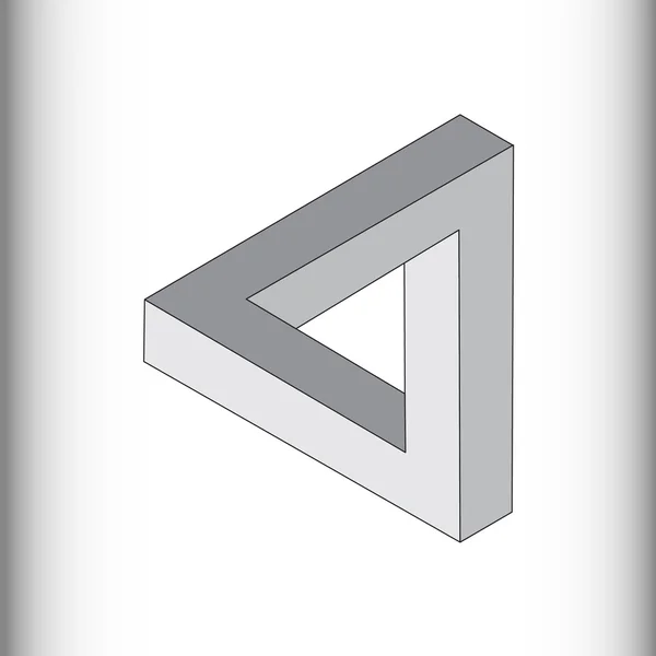 Illusion optique du vecteur de gradient, élément géométrique abstrait . — Image vectorielle
