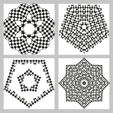 Çalışmanızı süslemek için dekoratif öğeler. Vektör tasarım öğeleri. 