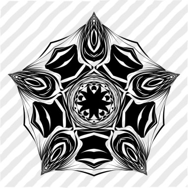 tasarımınız için güzel dairesel modeli