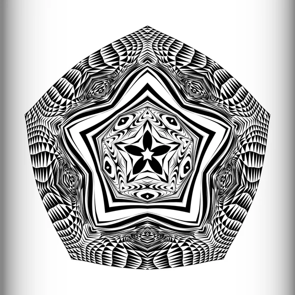 あなたのデザインの美しい円形のパターン — ストックベクタ