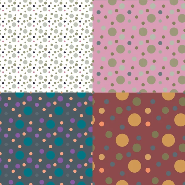 Seamless vector pattern of colored balls — Stock vektor