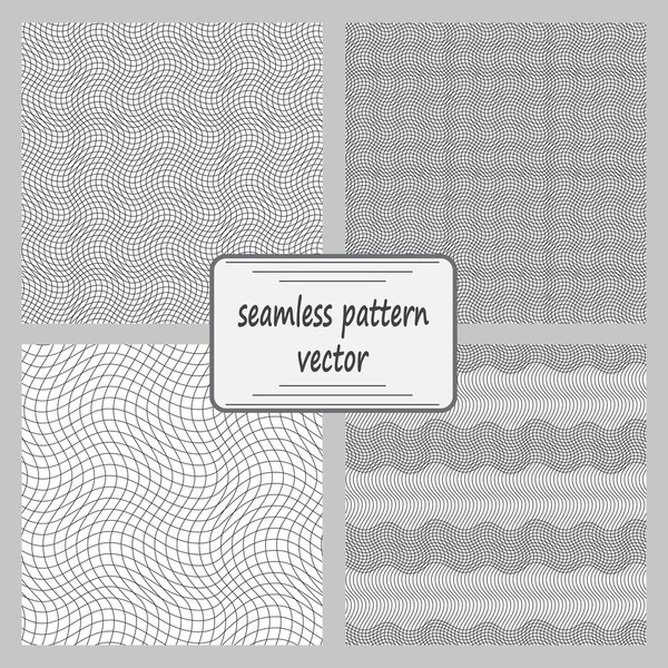 Monochrome elegant seamless pattern — Stock Vector