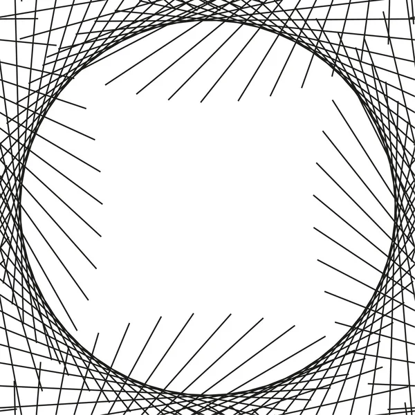 Naadloze geometrische patroon van cirkels. — Stockvector