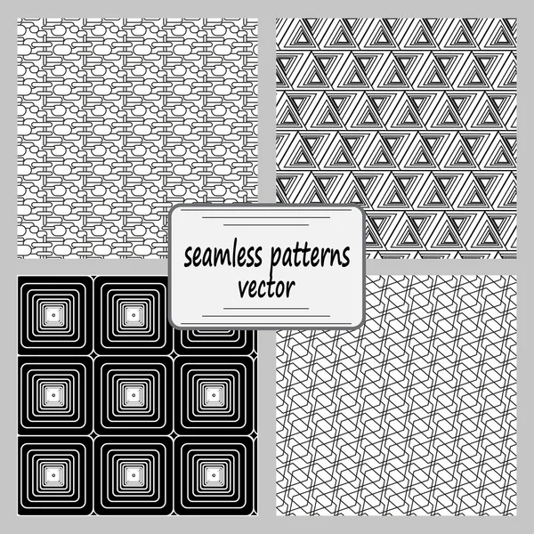 Vector wiskundig patroon. Het complexe geometrische patroon. — Stockvector