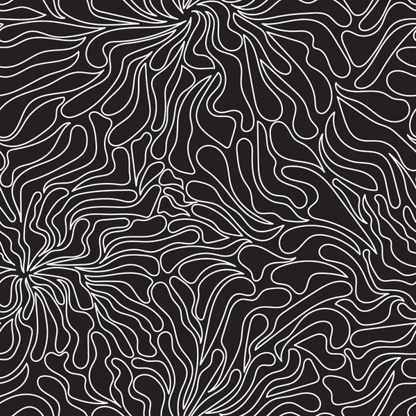 Patrón sin costura en blanco y negro abstracto — Archivo Imágenes Vectoriales