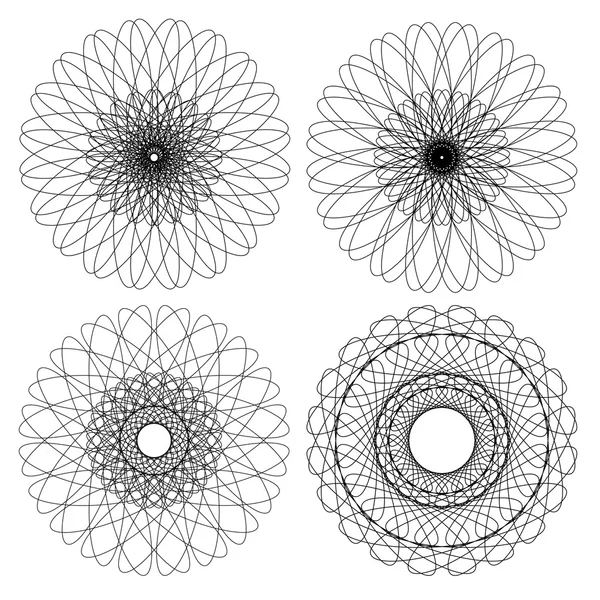 Dekorationsartikel zur Dekoration Ihrer Arbeit. Vektor-Designelemente. — Stockvektor