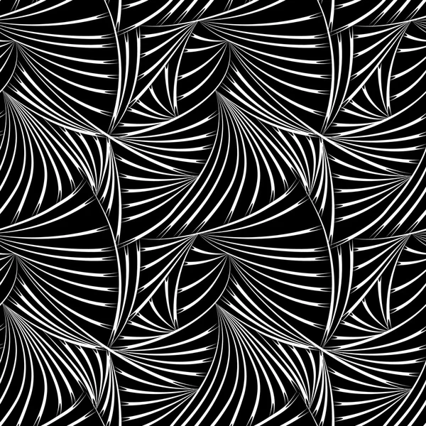 Modèle sans couture avec des lignes chaotiques — Image vectorielle