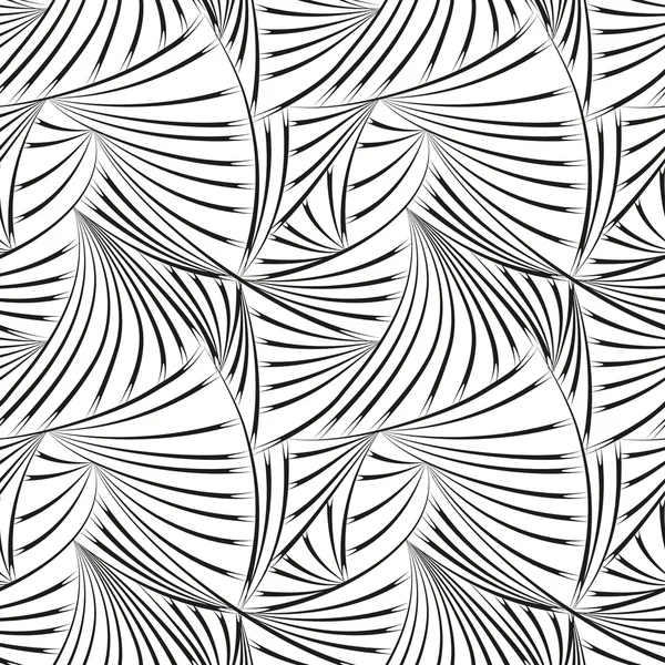 Бесшовный рисунок с хаотичными линиями — стоковый вектор