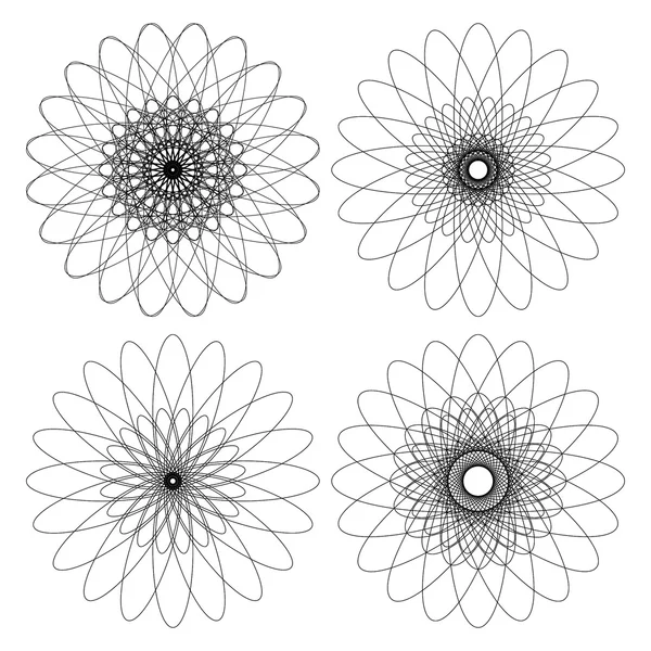 Artículos decorativos para decorar su trabajo. Elementos de diseño vectorial . — Archivo Imágenes Vectoriales