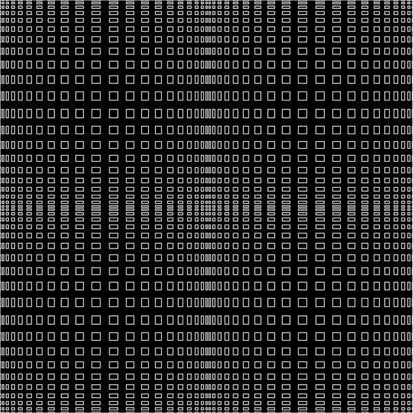 Abstrakter Vektor schwarz-weißes monochromes Muster — Stockvektor