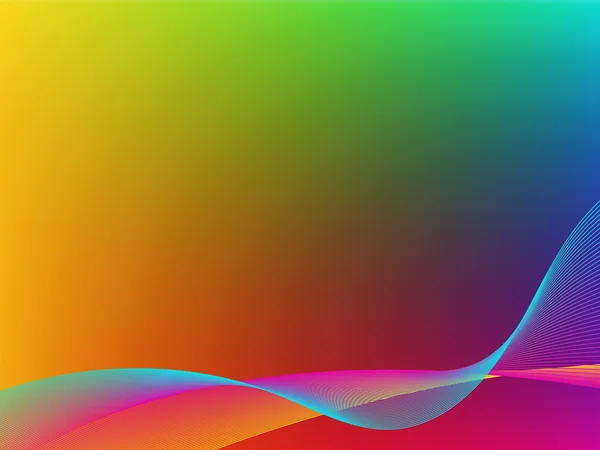 明るいグラデーションの背景 メッシュ 赤 青 緑 黄色 紫の色合い ストックベクター C Tanuna