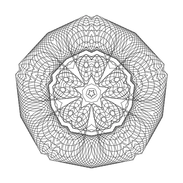 Modèle géométrique à partir de minces anneaux — Image vectorielle