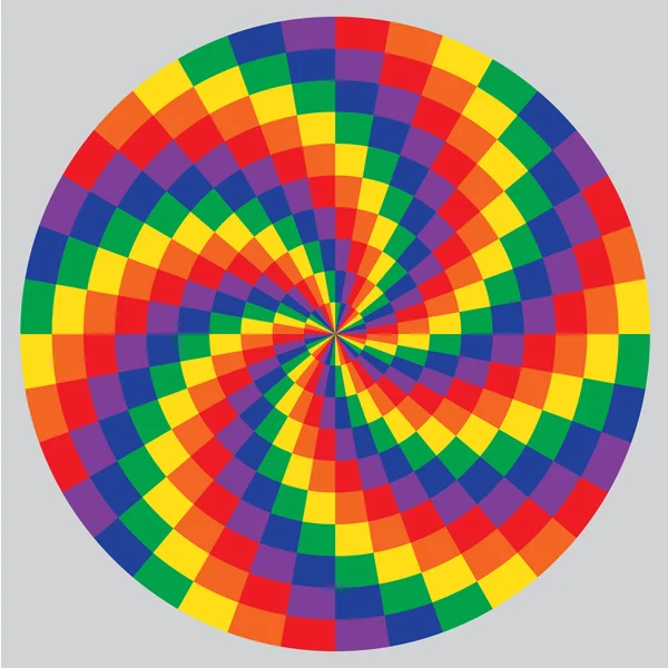 Couleur motif en spirale — Image vectorielle