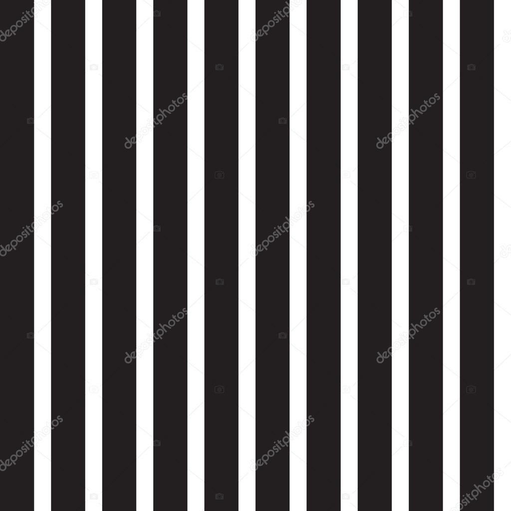 Vector Seamless Stripes Pattern . Abstract Black Vertical Striped Background .