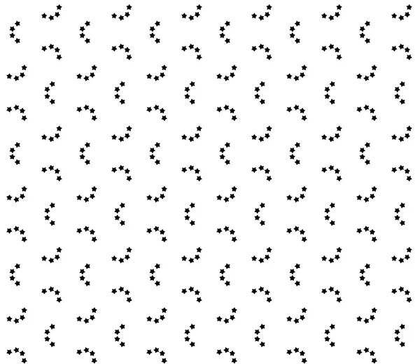 Геометрический бесшовный черно-белый векторный рисунок. Абстрактный фон — стоковый вектор
