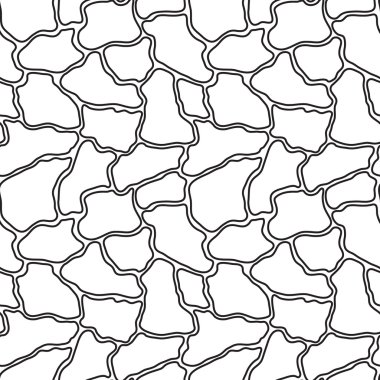 Stilize vektör desen gri taş